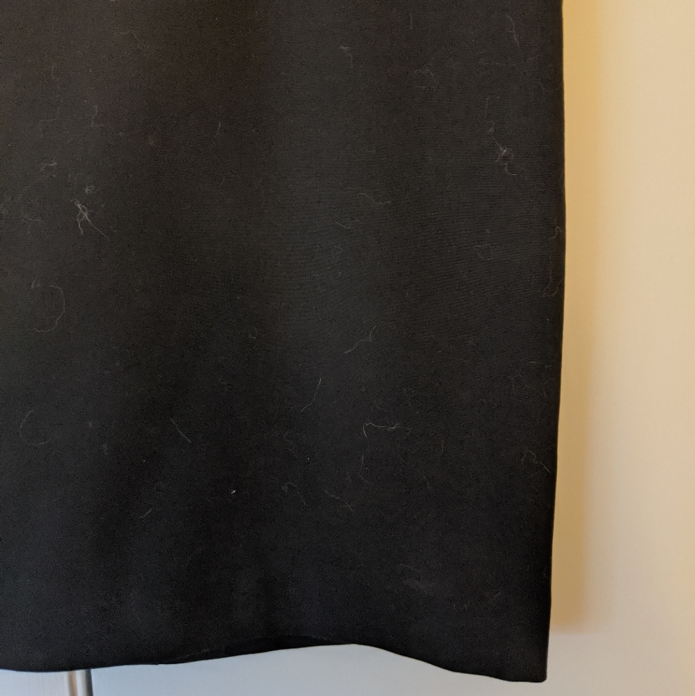 Traditional black pencil skirt